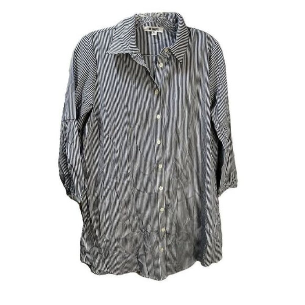 BB Dakota Button Down Shirt‎ Pinstripes XS